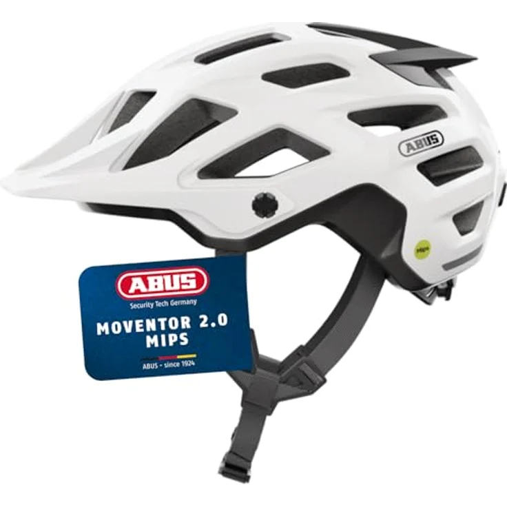 Abus Moventor 2.0 MIPS, Velohelm für Mountainbiker, 54 - 58 cm, leicht und gut belüftet mit erhöhtem Schutz – Bild 1