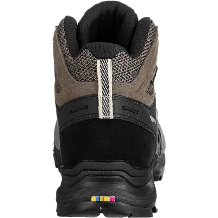 SALEWA Women's Alp Mate Mid GTX, Wasserdichte Wanderschuhe aus Wildleder mit griffiger Pomoca-Sohle, braun, Größe 37 – Bild 4