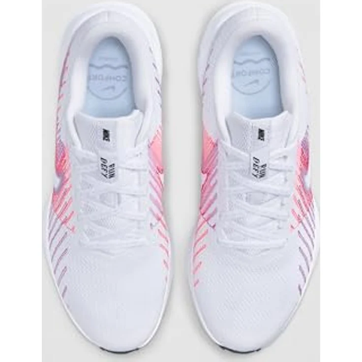 Nike Defy Damen Sneaker, weiß, mit atmungsaktivem Obermaterial und weicher Mittelsohle für geschmeidiges Laufgefühl – Bild 5