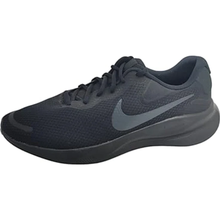 Nike Revolution 7 Herren Laufschuhe mit weicher Dämpfung, schwarz – Bild 4