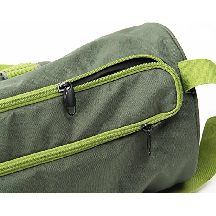 Bodhi Yogatasche ASANA City Bag, aubergine, groß & geräumig, Yogamattentasche mit Schulterband und Handtrageband, spritzwasserfest – Bild 4