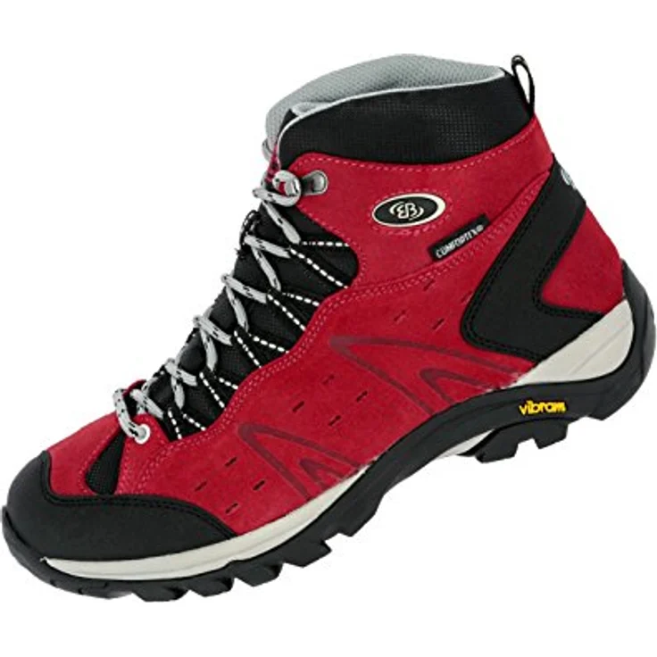 BRÜTTING Mount Bona High, Trekkingstiefel für Damen in Grün mit wasserdichter Comfortex-Klimamembrane und rutschfester Vibram-Laufsohle – Bild 1