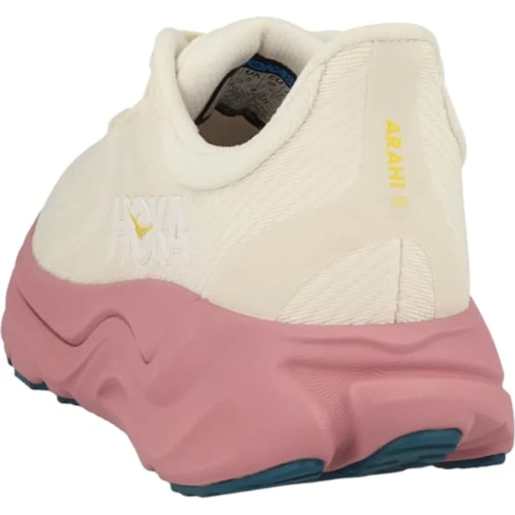 Hoka W Arahi 8, Stabiler Laufschuh mit H-Frame-Technologie, alabaster / lingonberry, Größe: 10 – Bild 6
