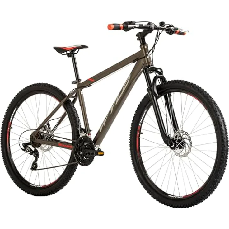 Wyld SHARP, 29" Hardtail-Mountainbike, Platinfarbe, 21 Gänge mit SHIMANO, Scheibenbremsen