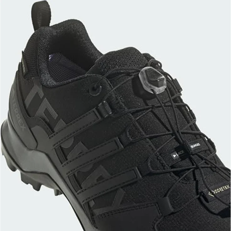 adidas TERREX SWIFT R2 GORE-TEX, Wasserdichter Wanderschuh mit Continental Gummi Außensohle, schwarz – Bild 4
