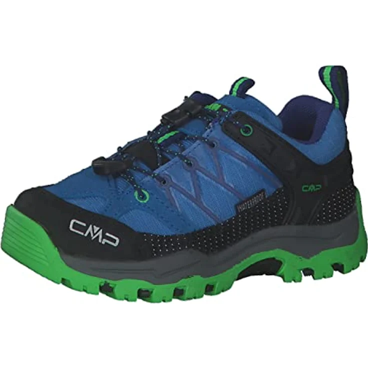 CMP Kids Rigel Low WP, Niedriger wasserdichter Wanderschuh für Kinder, Danube-Bluish – Bild 1