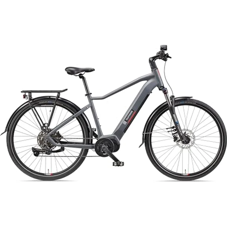 TELEFUNKEN E-Bike Herren 29 Zoll, Elektrofahrrad Mittelmotor, 10-Gang Shimano Kettenschaltung, Hydr. Scheibenbremsen - Pedelec SUV-Bike, SUV700 in schwarz – Bild 2
