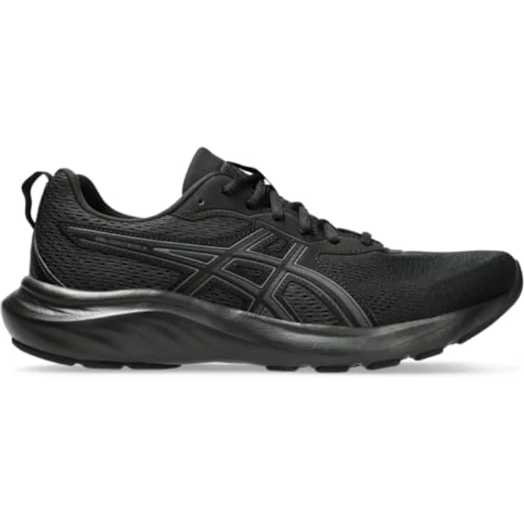Asics Gel Contend 1011B881-003, Laufschuhe für Herren mit Gel™-Technologie und AmpliFoam™-Zwischensohle, schwarz, Größe 44.5 – Bild 8
