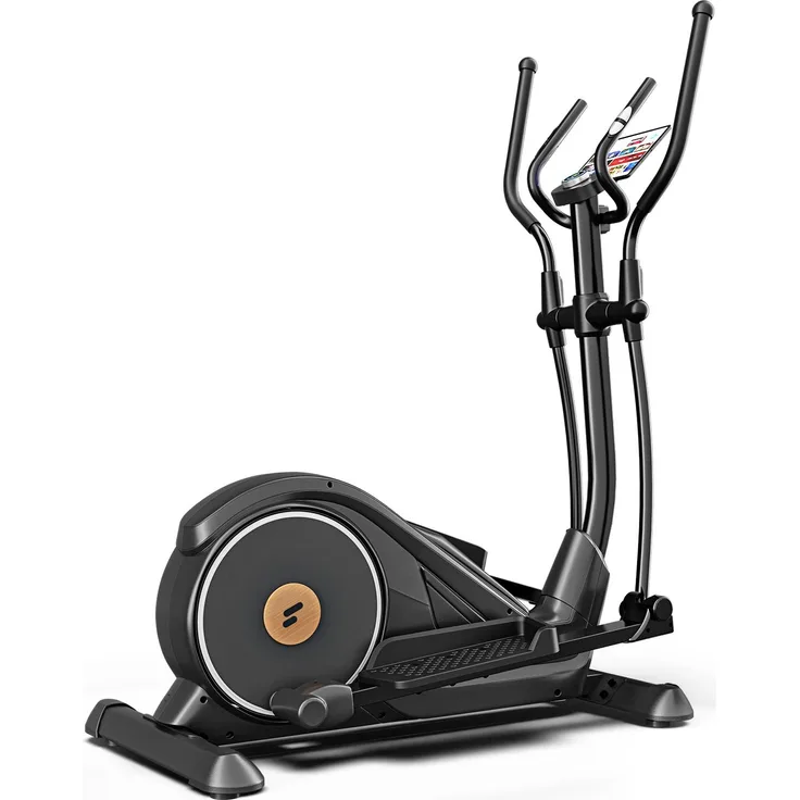 Sportstech CX625, Crosstrainer für Zuhause mit 32 Widerstandsstufen und extra großen Pedalen, extrem leise