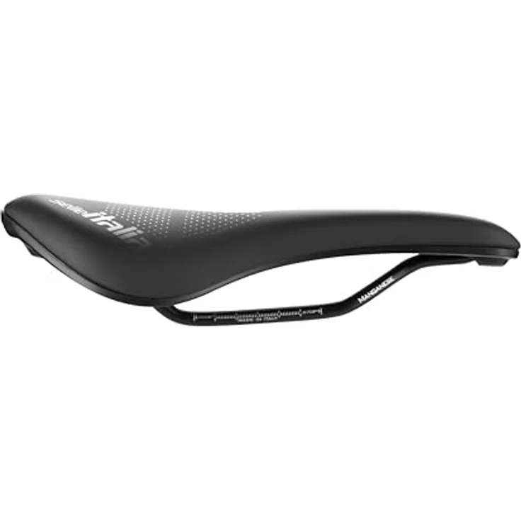 Selle Italia Novus Boost EVO Gravel TM Superflow, Gravel-Fahrradsattel mit extra Polsterung, Superflow Aussparung, Mangan Rahmen – Größe L3, Schwarz – Bild 3