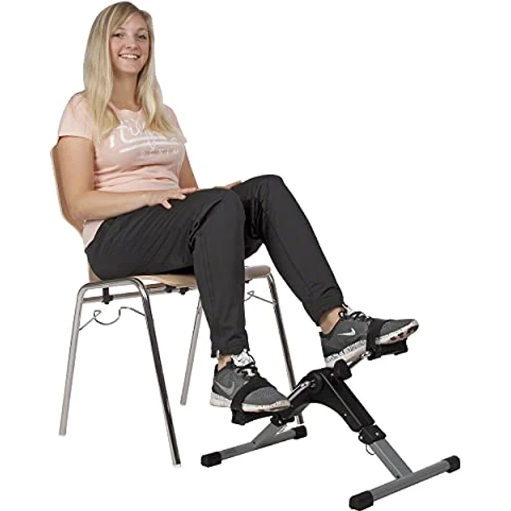 Sport-Tec Arm- und Beintrainer move 3.0, klappbarer Mini Heimtrainer mit Display und stufenlosem Widerstand – Bild 2