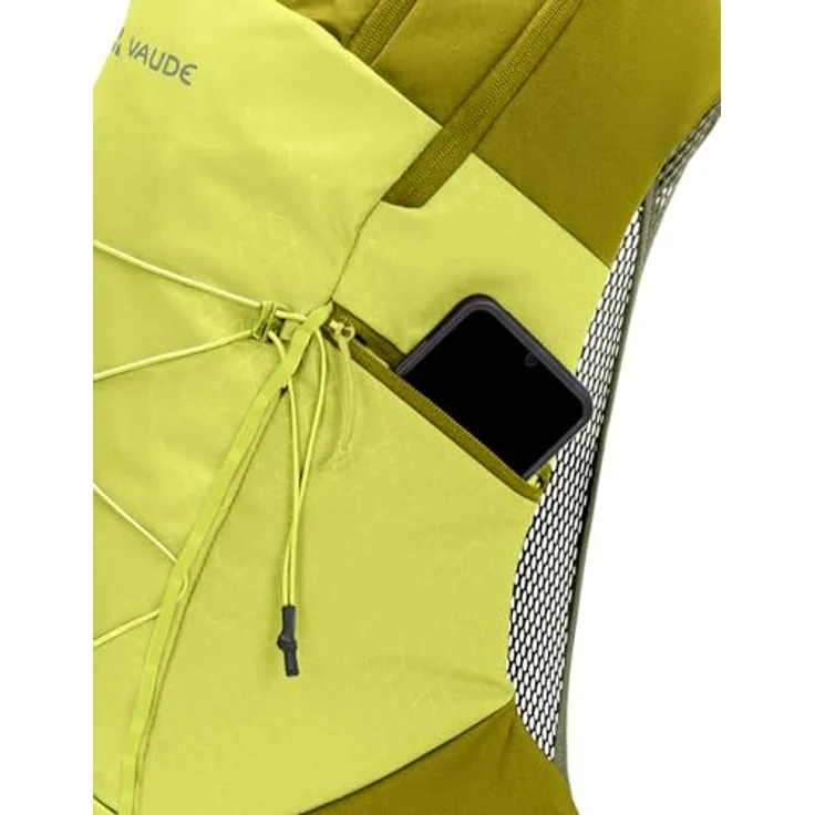VAUDE Rucksack Agile Air 20 Liter, kompakter Wanderrucksack mit belüftetem Netzrücken, light leaf, Einheitsgröße – Bild 5