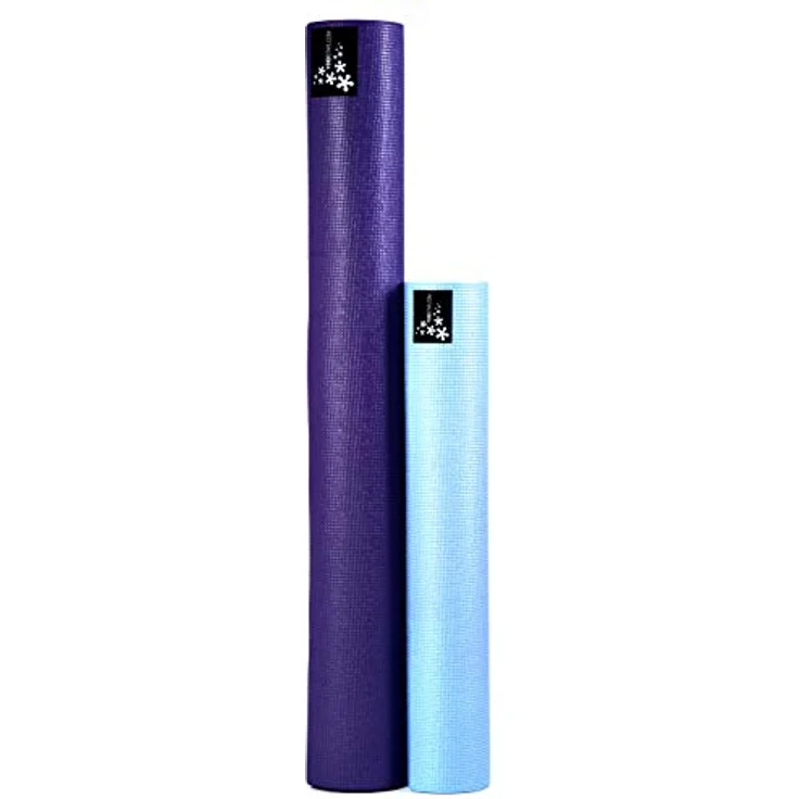 Yogistar Yogamatte Basic XXL, 200 cm x 91 cm, rutschfeste und kälte-isolierende Yoga-Unterlage – Bild 4