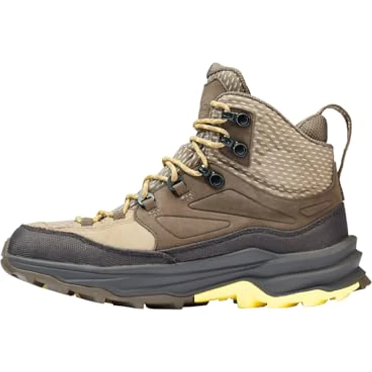 Jack Wolfskin Cyrox Texapore Mid W, Damen Wanderschuhe (39.5), wasserfest, beige – Bild 1