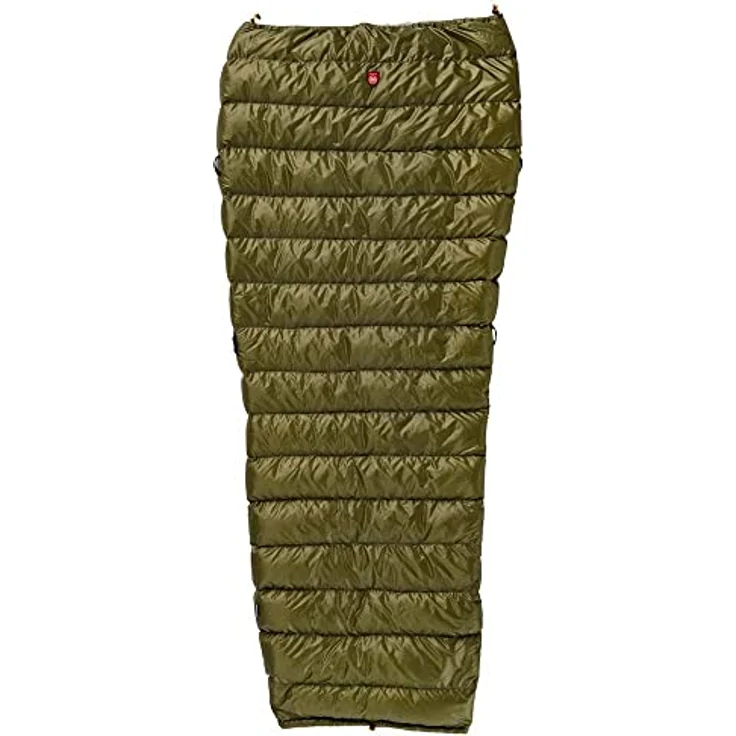 Pajak Schlafsack Quilt, Daunenschlafsack für 3 Jahreszeiten, 190 cm, komfortabel bis 9 °C, leicht mit 485 g, schwarz – Bild 1