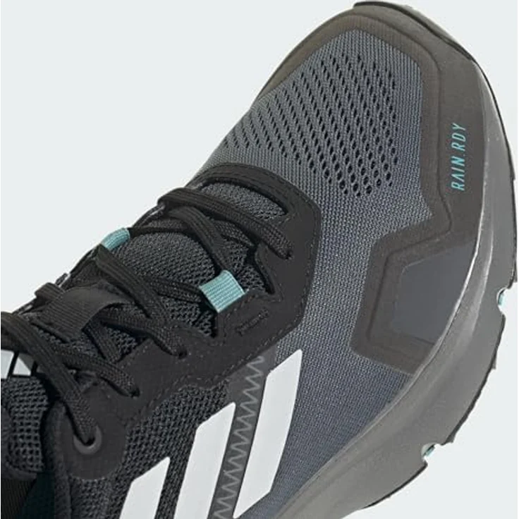 adidas Women's Terrex Soulstride RAIN.RDY, Trailrunning-Schuhe mit wasserdichtem Obermaterial und Traxion-Außensohle, Schwarz, Größe 39 – Bild 4