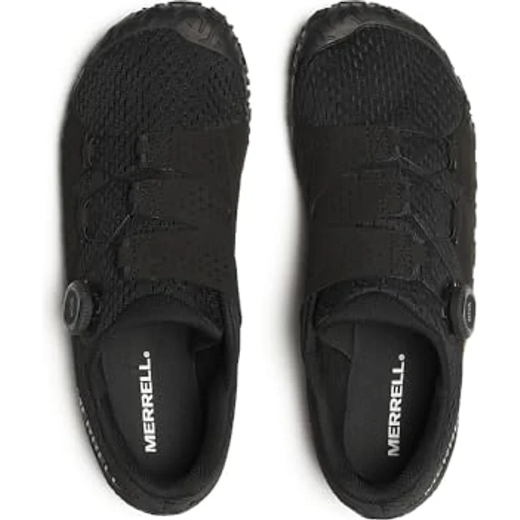 Merrell Vapor Glove 6 Boa, Herren Laufschuhe mit BOA-Schnürsystem und Vibram Ecostep Sohle, Schwarz 46.5 – Bild 3
