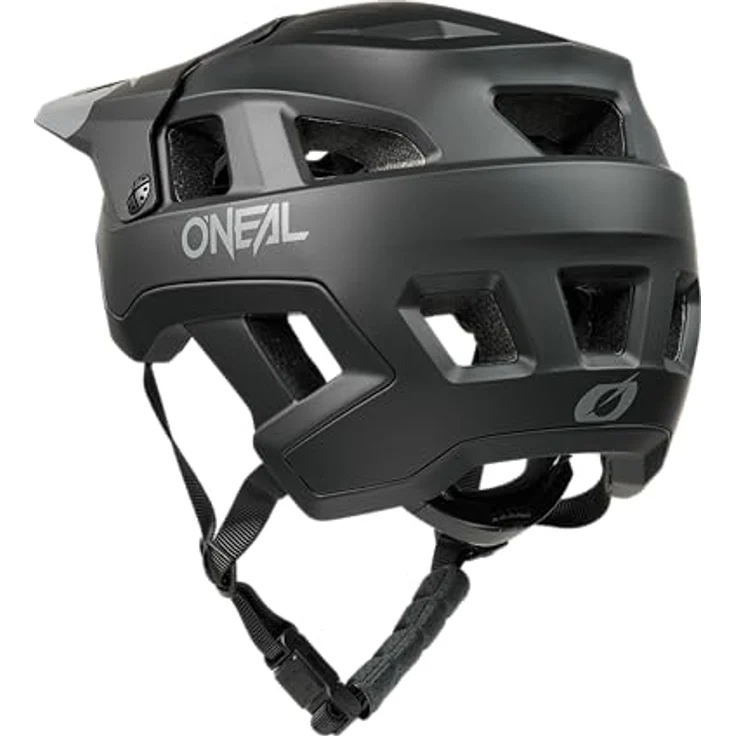 O'Neal Defender Solid MTB-Helm, leichter und gut belüfteter Fahrradhelm in Schwarz, Größe L-XL – Bild 3