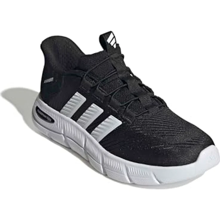 adidas Cloudfoam Flex Rapidfit, Laufschuhe mit HandsFree-Step-in-Technologie, Weiß/Core Black/Cloud White/Silver Metallic – Bild 5