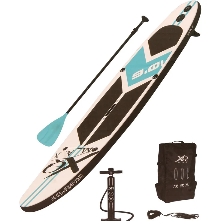 Trendyshop365 Stand-Up Paddelbrett XQ Max SUP 305x71cm, stabiles Board für Freizeitpaddeln und Wassersport
