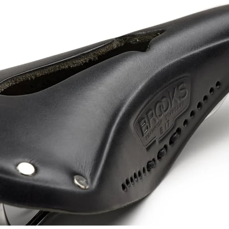 Brooks England Imperial, Ledersattel mit verchromtem Sattelgestell für Damen und Herren – Bild 7