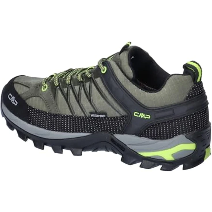 CMP Wanderschuh Outdoorschuh, Größe 42 EU, grün, Obermaterial Mesh, Schnürverschluss – Bild 3