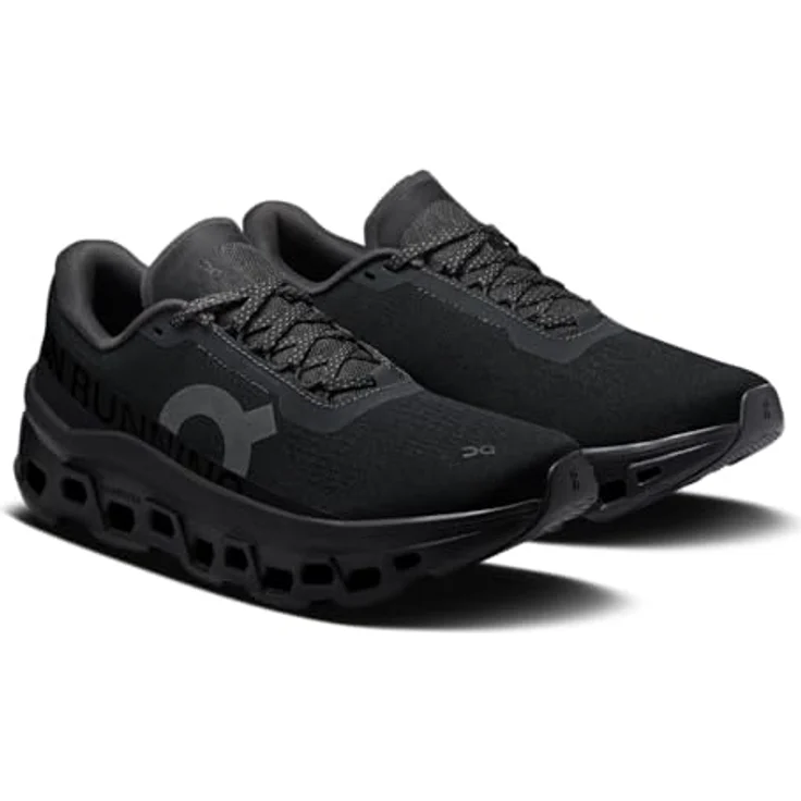 On Running Cloudm ster, Damen Laufschuhe für Roadrunning, atmunsgaktives Obermaterial, Schwarz, Größe 39 – Bild 6