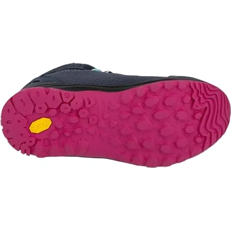 Brütting Guide High, Mädchen Wanderschuhe mit textiler Auskleidung, Wechselfußbett und Schnellschnürsystem, Blau – Bild 6