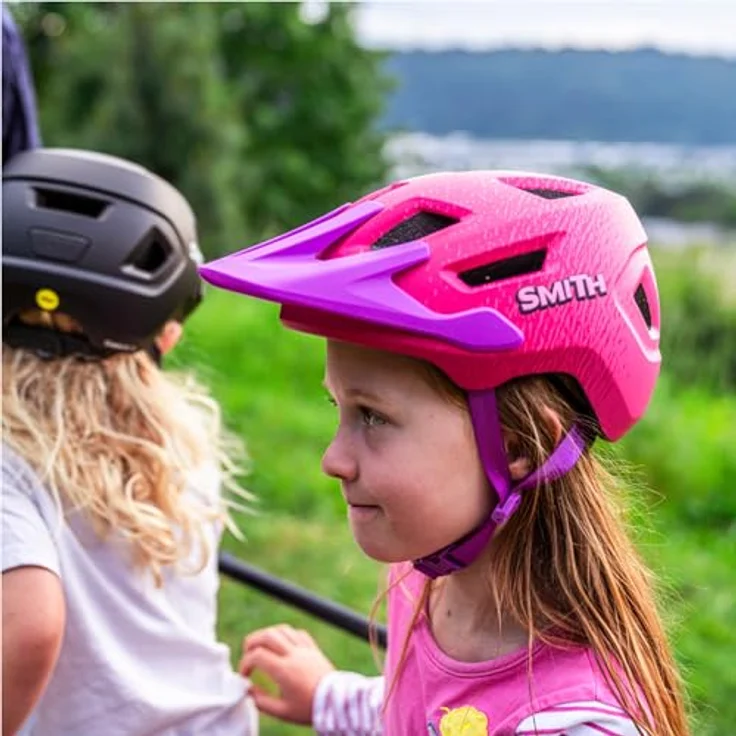 Smith Sidekick Mips Junior MTB-Helm, leicht und sicher mit 12 Belüftungsöffnungen, rosa S – Bild 6
