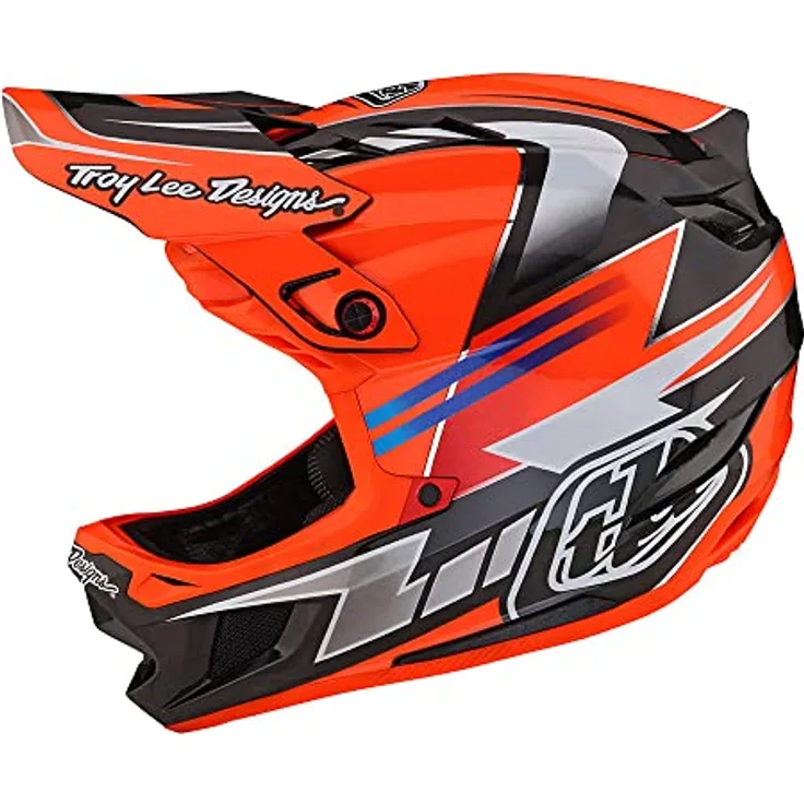 Troy Lee Designs D4 Carbon, Velohelm mit MIPS und TeXtreme® Kohlefaser verstärkt, 57 - 58 cm