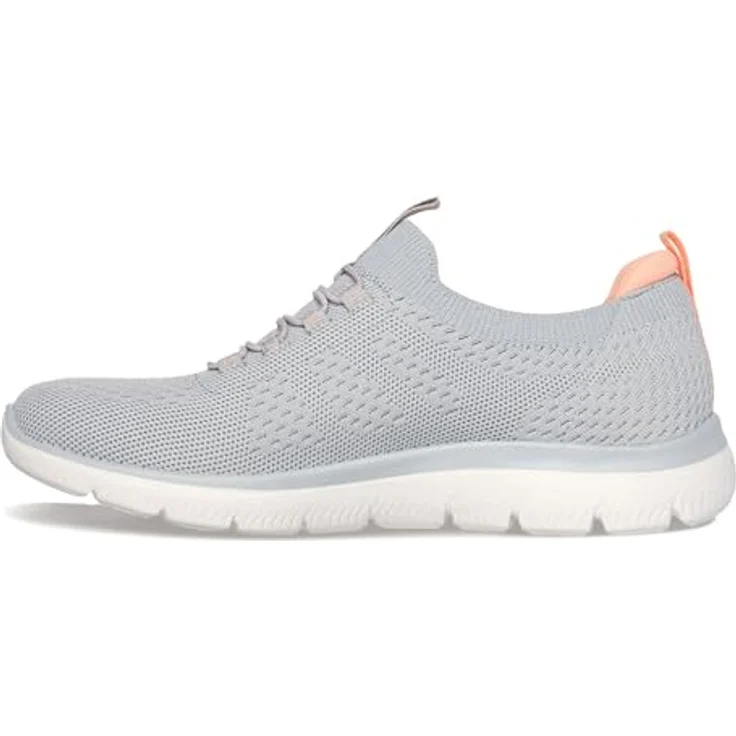 Skechers Sport Womens SUMMITS Sneakers, Laufschuhe für Damen mit Dämpfung und Komfort, grau – Bild 6