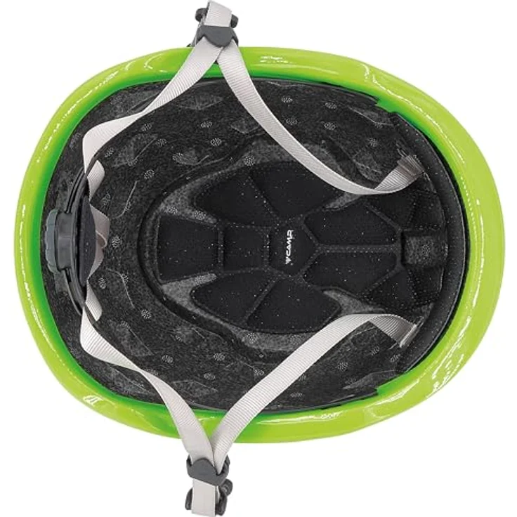 C.A.M.P. Storm, Kletterhelm 48-56 cm, leicht, grau/limette mit 22 Belüftungsöffnungen – Bild 3