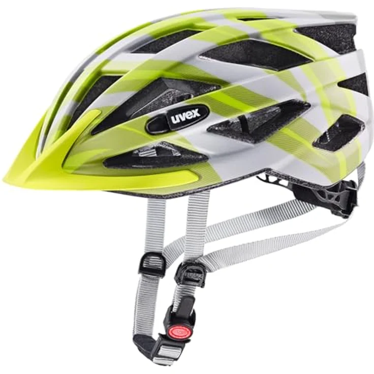 Uvex Sports air wing cc, Velohelm (52-57 cm) mit integrierter Sonnenblende, 24 Belüftungsöffnungen und Fliegengitter – Bild 1