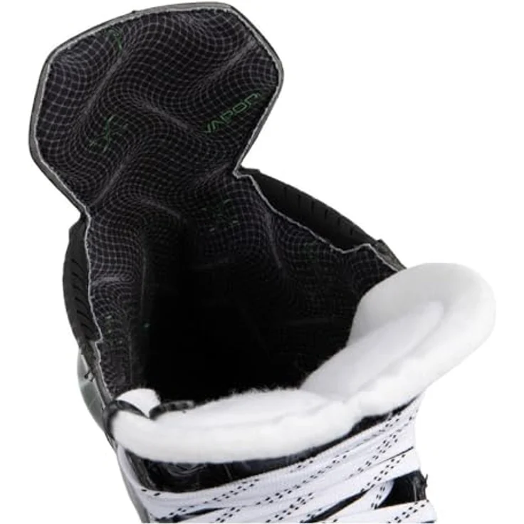 BAUER Inlinehockey Skate Vapor Fly30 - Int., dynamisch und kontrolliert, DIGI COMP-Konstruktion, FLEXLITE-Chassis, Hi-Lo-Radkonfiguration, Farbe: Rot, Größe: 05.5 – Bild 3
