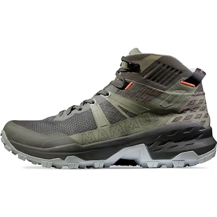 Mammut Sertig II Mid GTX, Wanderschuhe für Herren mit GORE-TEX Membran, grün, Größe 44 – Bild 1