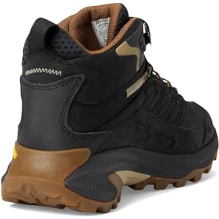 Merrell Moab Speed 2 LTR Mid WP, Herren Wanderschuhe, Wasserfest, Schwarz (Größe 43.5) – Bild 5