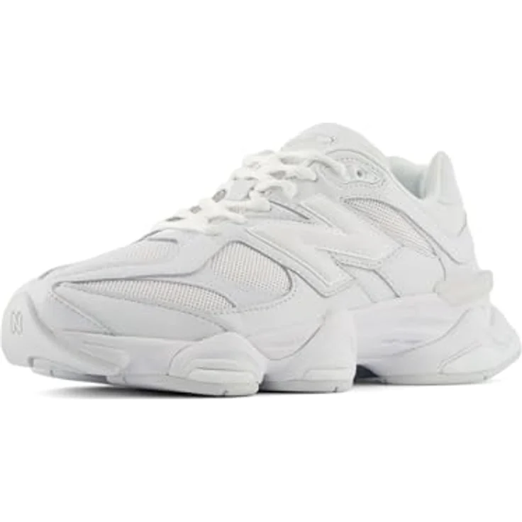 New Balance 9060 'Dreifach Weiß', Unisex Sneaker mit ABZORB-Zwischensohle und rutschhemmender Laufsohle, U9060NRJ – Bild 1