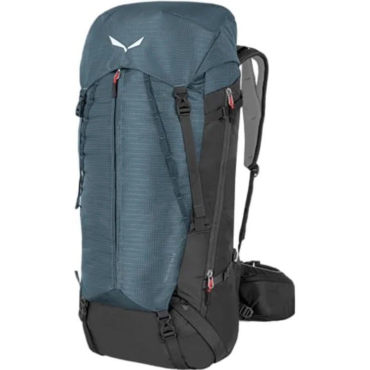 Salewa Trek Mate 60L Rucksack, 76 cm, grau, 100% Polyester, ideal für Wandertouren – Bild 1