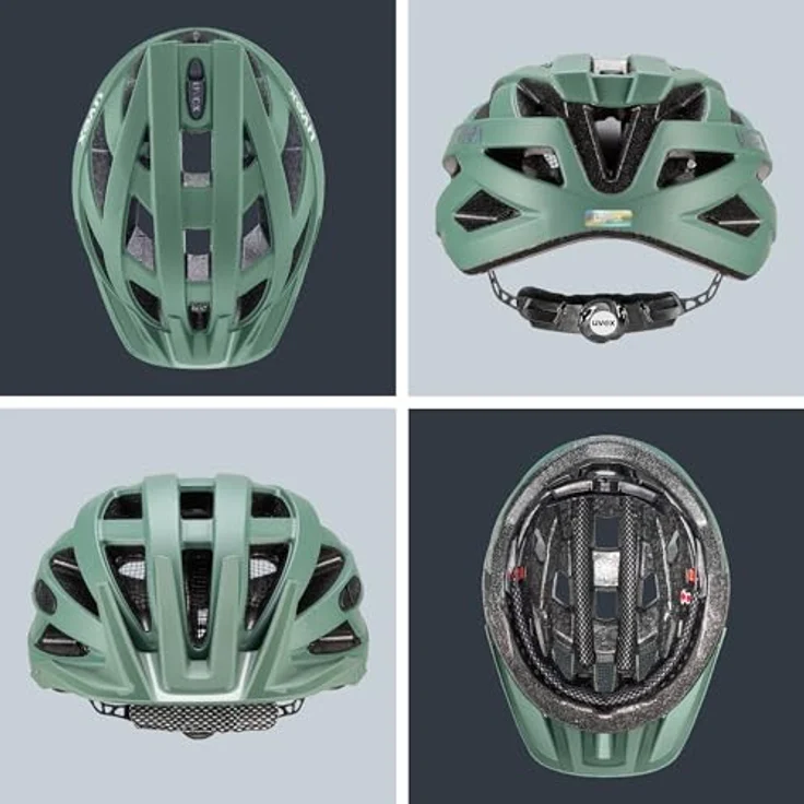Uvex Allround-Helm CC, Leichter Fahrradhelm für Damen und Herren mit individueller Größenanpassung und optimaler Belüftung – Bild 4