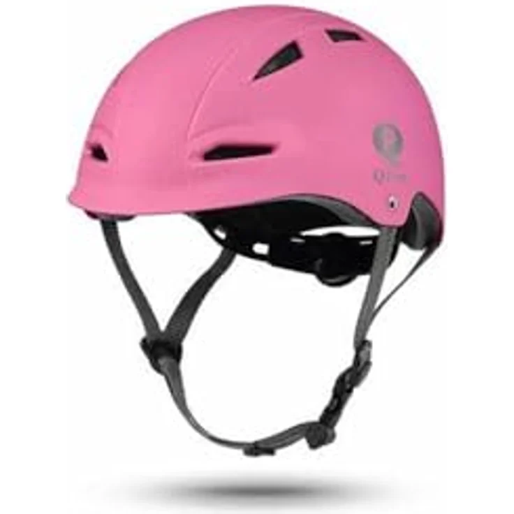 Qplay Kinderhelm, rosa, Größe 52–58 cm für Kinder – Bild 2