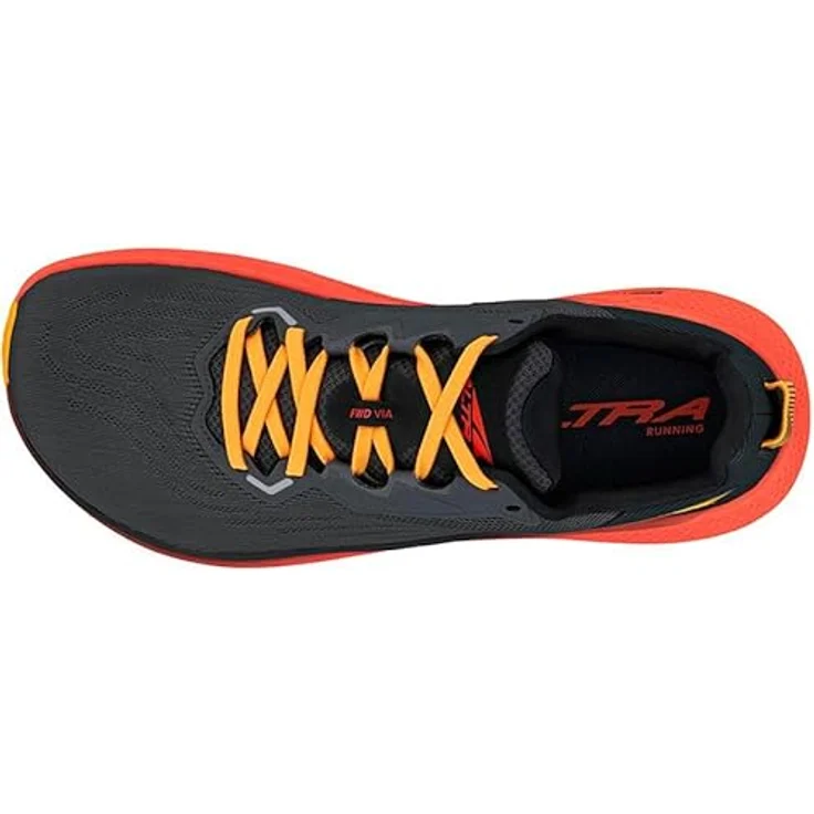 Altra FWD Via, Herren Laufschuhe mit Altra EGOT FLO Zwischensohle, Rocker-Form Geometrie, schwarz, Größe 46 – Bild 3