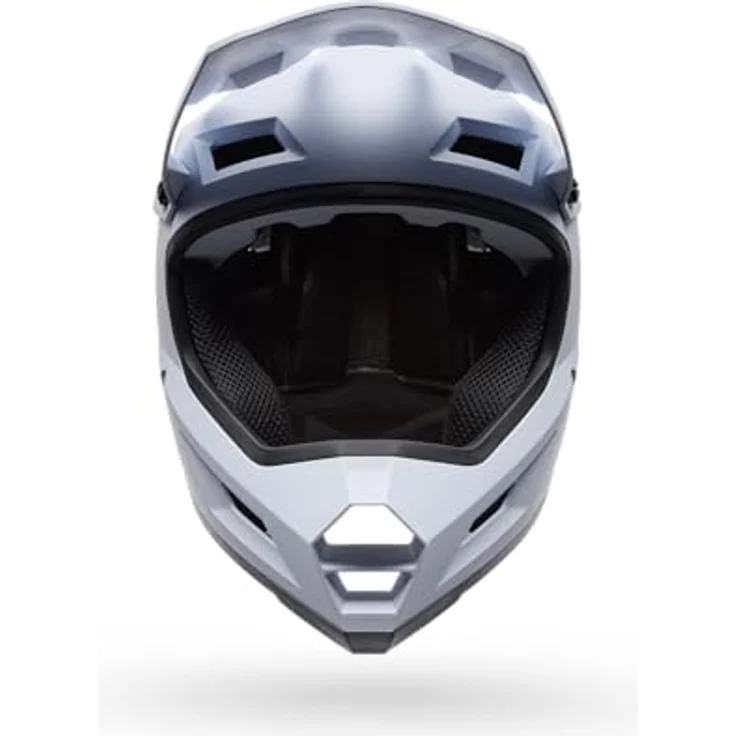 Bell Sanction 2, Downhillhelm mit ventilierter DH Air-Polsterung und 14 Belüftungsöffnungen, Weiß L – Bild 4