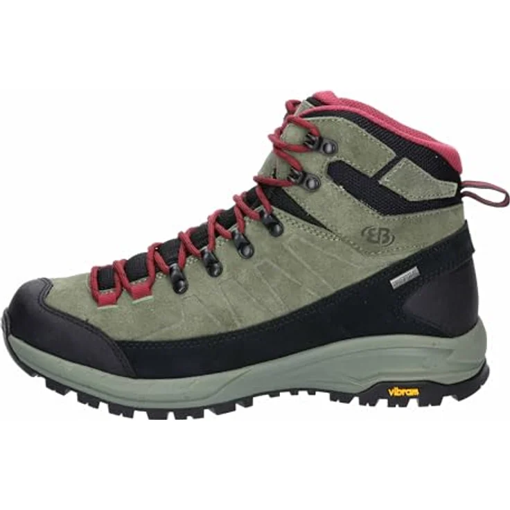 Brütting Mount Sellery, Damen Wanderschuhe aus Nubukleder mit Comfortex-Klimamembrane, grün, Größe 43 – Bild 2