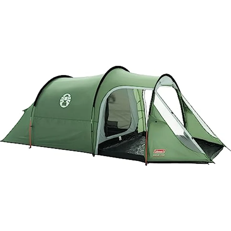 Coleman Coastline Plus Tunnelzelt, 3 Personen, 7 kg, WeatherTec+ System, 2 Eingänge, Easy Set-Up – Bild 1