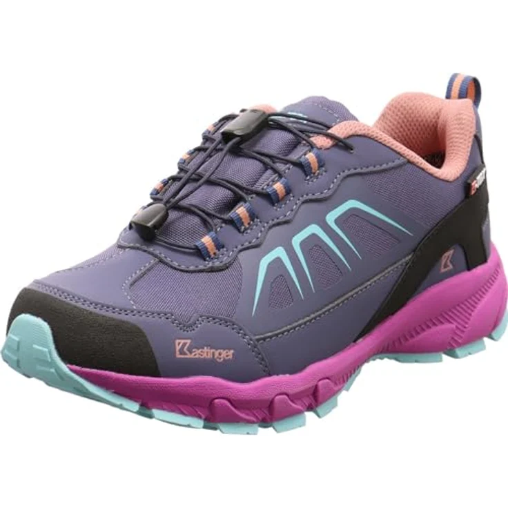 Kastinger Grasberg Low KTX Wanderschuh, knöchelhoch, blau, Textil/Synthetik, Gummischnürung, 4 cm Absatzhöhe – Bild 1