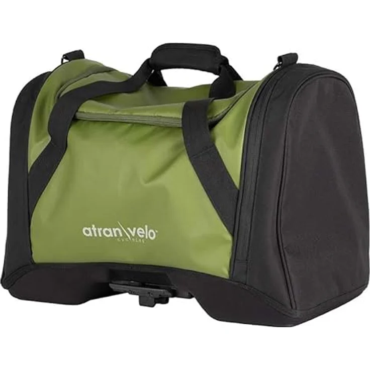 Atran Velo Pulse AVS, Velotasche, 36 l, wasserabweisend, mit AVS-Systemadapter, schwarz – Bild 2