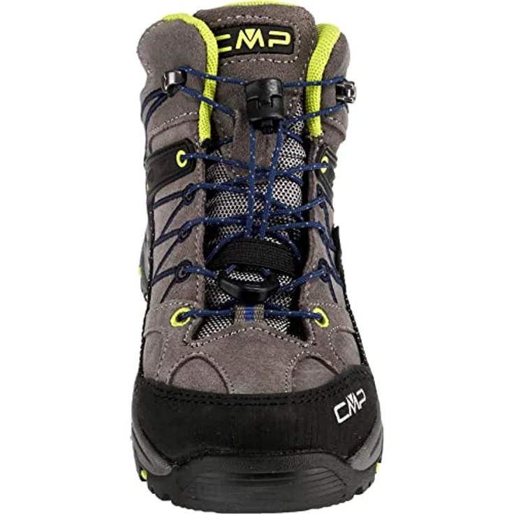 CMP Campagnolo Rigel Mid WP, Mädchen Wanderschuhe, wasserdicht und atmungsaktiv, Veloursleder, Grau, Gr. 37 – Bild 3
