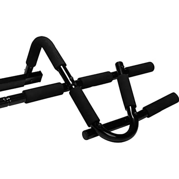 VirtuFit multifunktionale Zugstange Deluxe, Klimmzugstange mit verschiedenen Griffpositionen und Hebelwirkung, schwarz – Bild 4