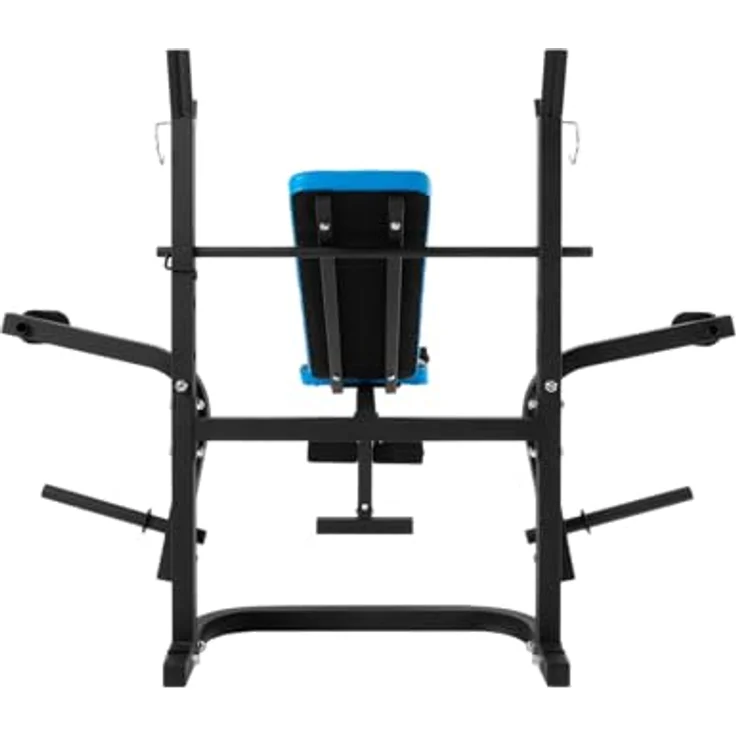 Rebel ACTIVE Verstellbare Trainingsbank bis 220 kg, Schwarz, Multifunktionales Fitnessgerät mit verstellbaren Funktionen für individuelles Training – Bild 8