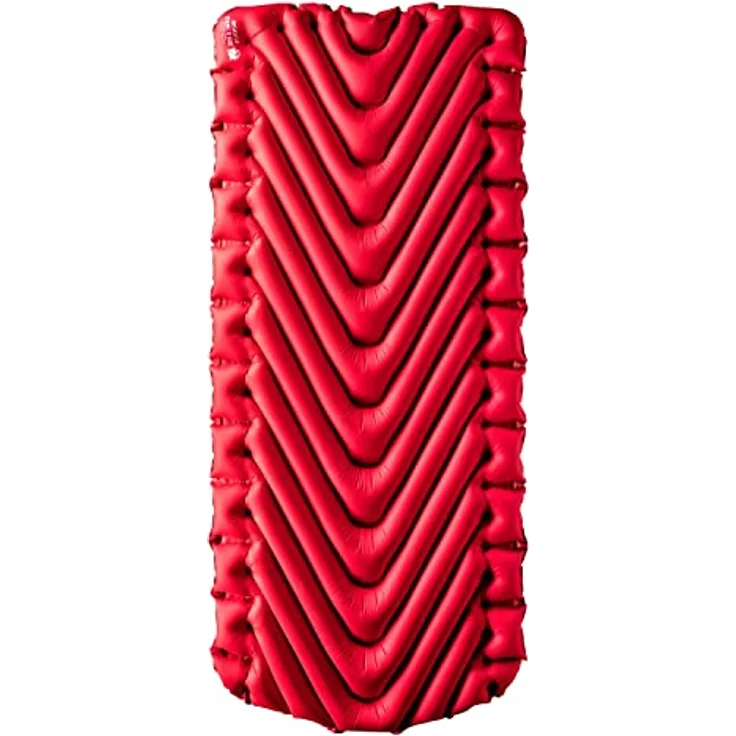 Klymit Insulated Static V Luxe Schlafmatte, rot, 3 Zoll dick, 30 Zoll breit, für alle Jahreszeiten – Bild 3